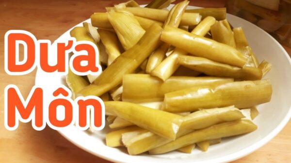 dưa môn chua